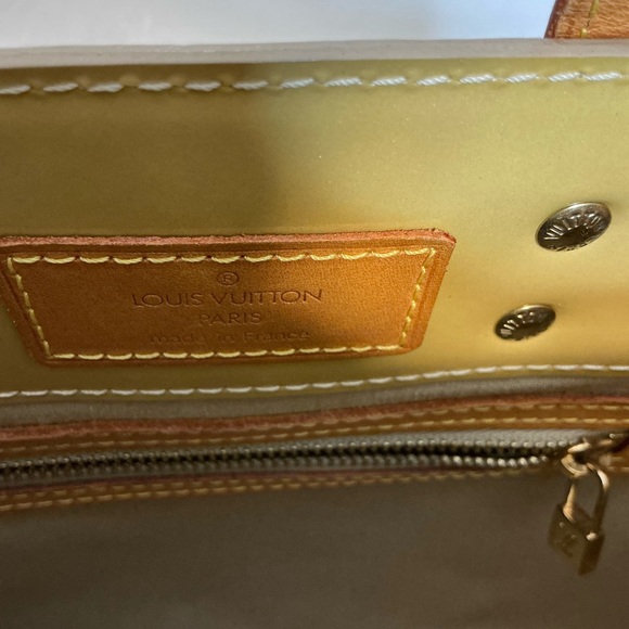 Louis Vuitton Vernis Yellow PM Tote - Picture 5 of 7